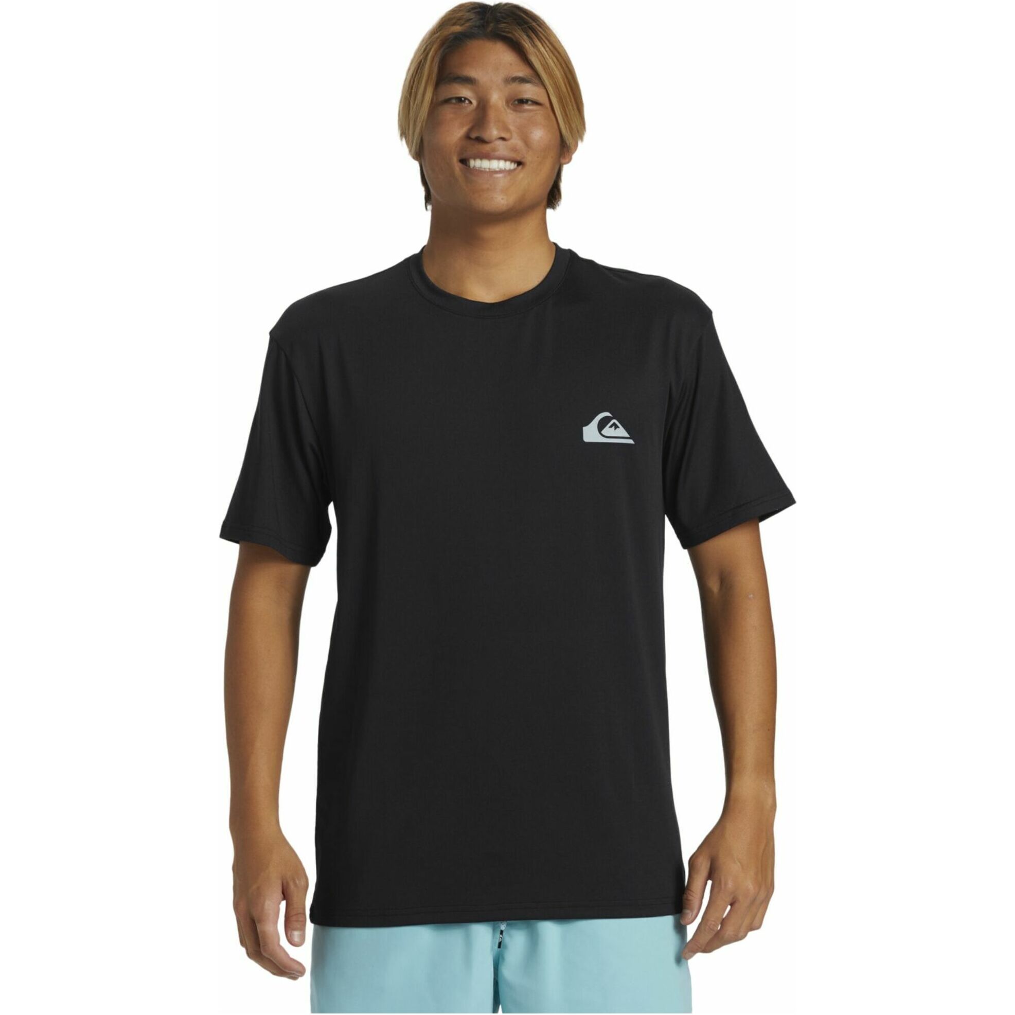 2026 Quiksilver Mens Everyday Surf Short Sleeve UPF T-Shirt AQYWR03135 - Black